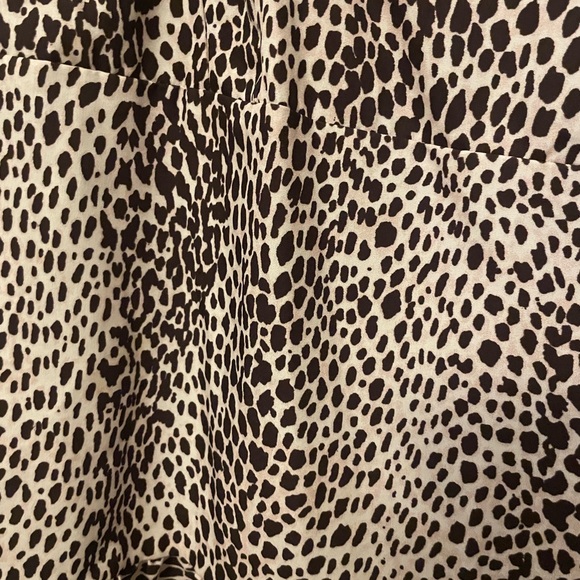 Leopard Print Women's Dress, Size Medium - Picture 2 of 4